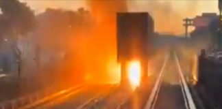 Tras otro flamazo y el caos, reestablecen parcialmente servicio de Metro en CDMX