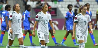 Tri femenil queda prácticamente fuera del mundial;  3 -0 frente a Haití .