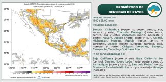 Onda Tropical propiciará lluvias intensas en Veracruz, Tabasco, Oaxaca y Chiapas