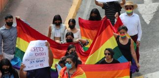 Comunidad LGBTI+ exige justicia en crímenes de odio en Veracruz .