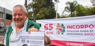 Comienzan operativos de incorporación para adultos mayores que cumplen 65