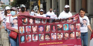 CNDH ratifica su solidaridad con familiares de personas desaparecidas.
