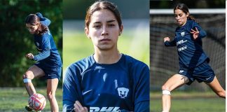 “Se trata de ser disciplinada y mejorar”: Diana Gómez, defensa de Pumas