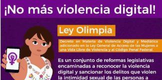 Gracias a la #LeyOlimpia, 29 estados del país sancionan la violencia digital.