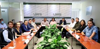 Desarrollan Comisión de Vigilancia y Orfis trabajo conjunto.
