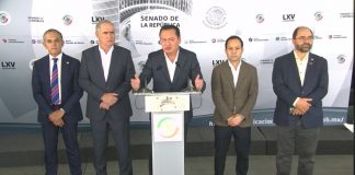 Oposición acusa a Morena de intentar imponerles al Presidente del Senado .