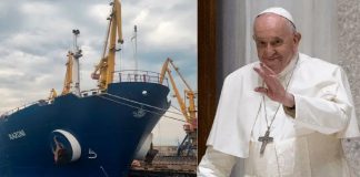 Salida de barcos con alimentos de Ucrania: “Es un signo de esperanza”, afirma el Papa