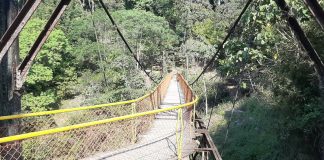 Autoridades de Xico confían en que Puente colgante de la cascada de Texolo se ponga en funcionamiento