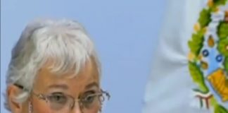 La senadora @M_OlgaSCordero rindió su informe de labores como Presidenta del Senado .