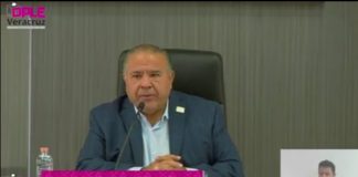 #EnVivo: Se despide Alejandro Bonilla Bonilla de la Presidencia del Ople Veracruz .