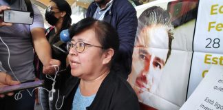 Pide apoyo madre de Ernesto Cipriano González, abogado desaparecido .