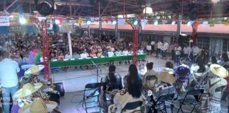 Monreal presentó en Anenehuilco el plan de democracia y participación ciudadana