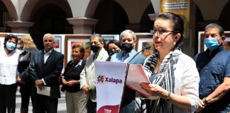 Cecilia Coronel Brizio inaugura Exposición “Xalapa” de Héctor Montes de Oca