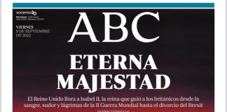 El adiós de los medios a la Reina Isabel II #Portadas