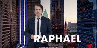 Raphael será galardonado con el Premio Billboard Latino a la Trayectoria Artística .