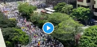 #ÚltimaHora:  Miles protestan en Colombia contra el gobierno de Gustavo Petro