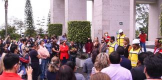 Participa Congreso del Estado en simulacro de Protección Civil .