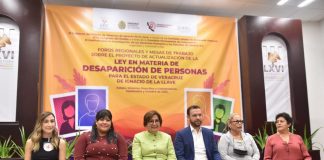 Realiza Comisión foro para actualizar la Ley en Materia de Desaparición de Personas .