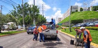 Rehabilita Ayuntamiento vialidades afectadas por las lluvias #Xalapa