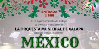Celebra Ayuntamiento de Xalapa fiestas patrias con conciertos y muestra de piñatería .