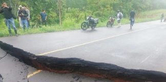 Más de 50 comunidades incomunicadas, 550 casas afectadas en 11 municipios por lluvias intensas en Veracruz.