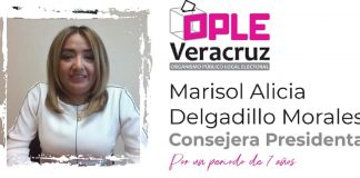 Inicia nueva era el OPLE Veracruz con una mujer al frente . #MarisolDelgadilloMorales