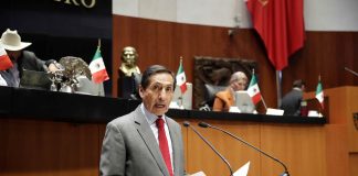 Ante Pleno del Senado, Ramírez de la O da cuenta de política financiera, fiscal, ingresos, gasto y deuda