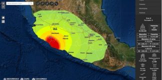 Sismo en Coalcoman, Michoacán, se percibió en Veracruz