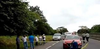 A escasos metros de retén de la GN asesinan a maestra en carretera Tinaja- Cosoleacaque