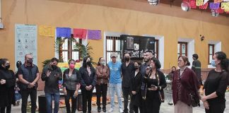 Estudiantes de Artes festejan Día de Muertos .