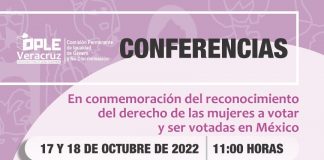 El OPLE Veracruz conmemorará el reconocimiento del derecho de las mujeres a votar en México con dos conferencias virtuales