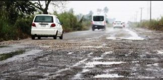 Las peores carreteras de México en Veracruz .