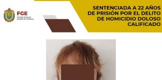 Cinthia Neftalí fue sentenciada a 22 años de prisión por homicidio doloso calificado