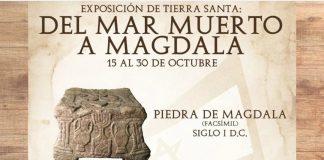 Réplicas de la piedra de Magdala y el rollo de Isaías se expondrán en Perote Veracruz