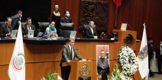 Ideal de Faustino López continua, dice Monreal en homenaje del Senado ,