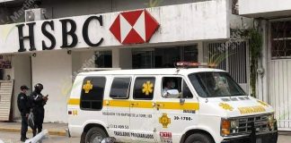 Grupo armado asesina a persona en asalto bancario en Martínez de la Torre .