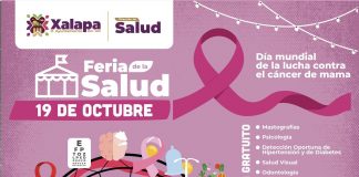 Realizará Ayuntamiento de Xalapa Feria de la Salud en el parque Juárez.