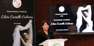Dice Delfina Gómez que vale la pena apostarle a la cultura para ser mejores seres humanos.