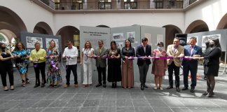 Exposición fotográfica “Voz y Voto de las Mujeres en Veracruz” de OPLE Veracruz .