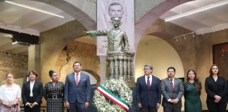 Rinden homenaje a Belisario Domínguez en su CIX Aniversario Luctuoso .