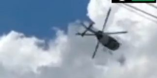 Se desploma helicóptero de la SEMAR en Tabasco .