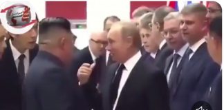 El presidente de Corea del Norte  llega a Moscú . #Video