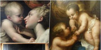 Los desposorios místicos de Santa Margarita, de Parmigianin .