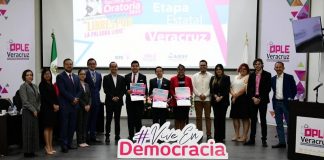OPLE Veracruz celebra la Etapa Estatal del Concurso Nacional de Oratoria 2022 .