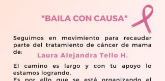 Anuncian a diversos artistas en “Baile con causa” a beneficio de paciente con cáncer de mama .