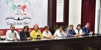 Congreso de Veracruz, comprometido con la brigada de lectura Mujeres Insurgentes .