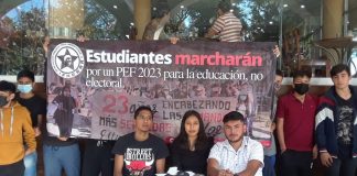 Estudiantes de la FNERRR anuncian marcha contra asignación clientelar del PEF 2023