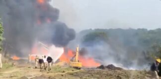 Explosión por quema que se salió de control resultó en 19 lesionados