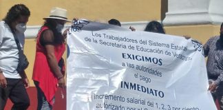 Docentes denuncian amenazas de autoridades de Veracruz de