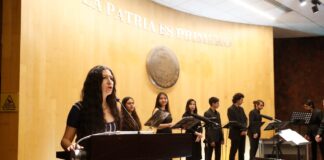 Presentan en el Palacio Legislativo concierto de Staccato, Coro de Cámara de la UNAM .